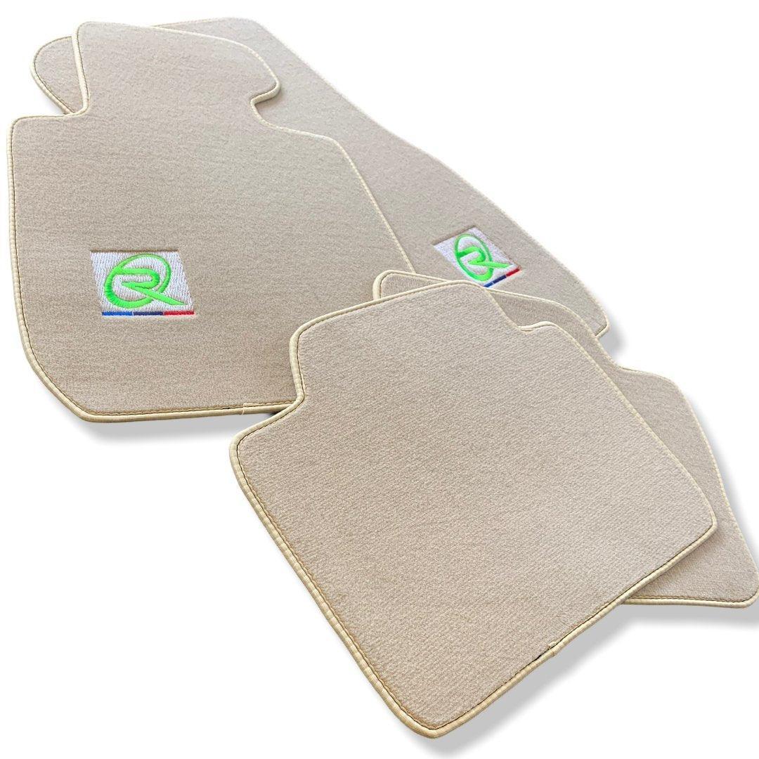 Beige Floor Mats For BMW 5 Series E39 Brand Tailored Set Perfect Fit - AutoWin