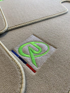 Beige Floor Mats For BMW X3M Series F97 Tailored Set Perfect Fit Green - AutoWin