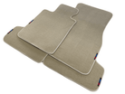 Beige Floor Mats For BMW X4M Series F98 With M Package - AutoWin