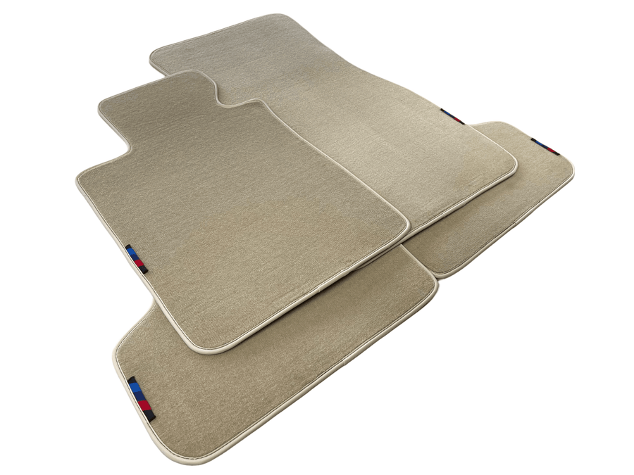 Beige Floor Mats For BMW X6 Series E71 With M Package - AutoWin