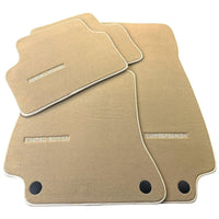 Beige Floor Mats For Mercedes Benz CLS-Class C219 (2004-2010) | Limited Edition - AutoWin