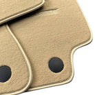 Beige Floor Mats For Mercedes Benz S-Class W220 (1998-2005) Long Wheelbase | Limited Edition - AutoWin
