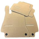 Beige Floor Mats For Mercedes Benz S-Class W220 (1998-2005) Long Wheelbase | Limited Edition - AutoWin