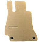 Beige Floor Mats For Mercedes Benz S-Class W220 (1998-2005) Long Wheelbase | Limited Edition - AutoWin