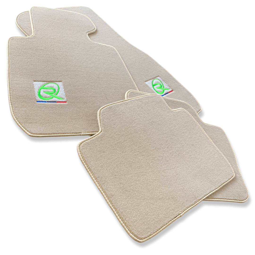 Beige Mats For BMW 5 Series F11 5-doors Wagon Tailored Set Perfect Fit - AutoWin