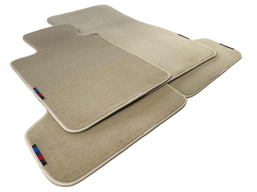 Beige Mats For BMW 5 Series G31 Wagon With M Package - AutoWin