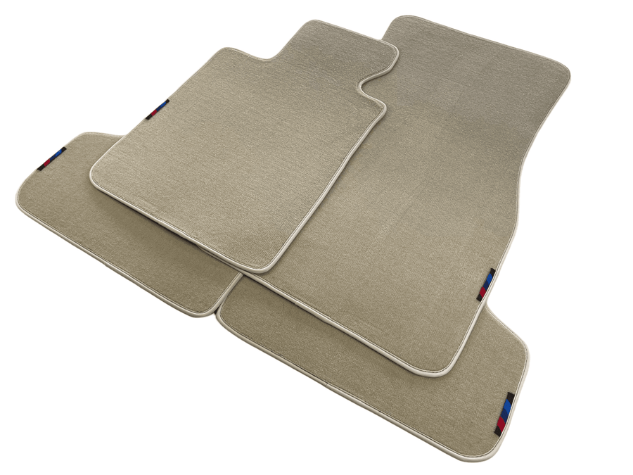 Beige Mats For BMW 8 Series G15 2-door Coupe With M Package - AutoWin