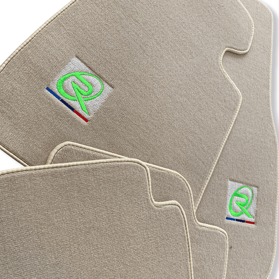 Beige Mats For BMW M3 E46 Tailored Set Perfect Fit - AutoWin