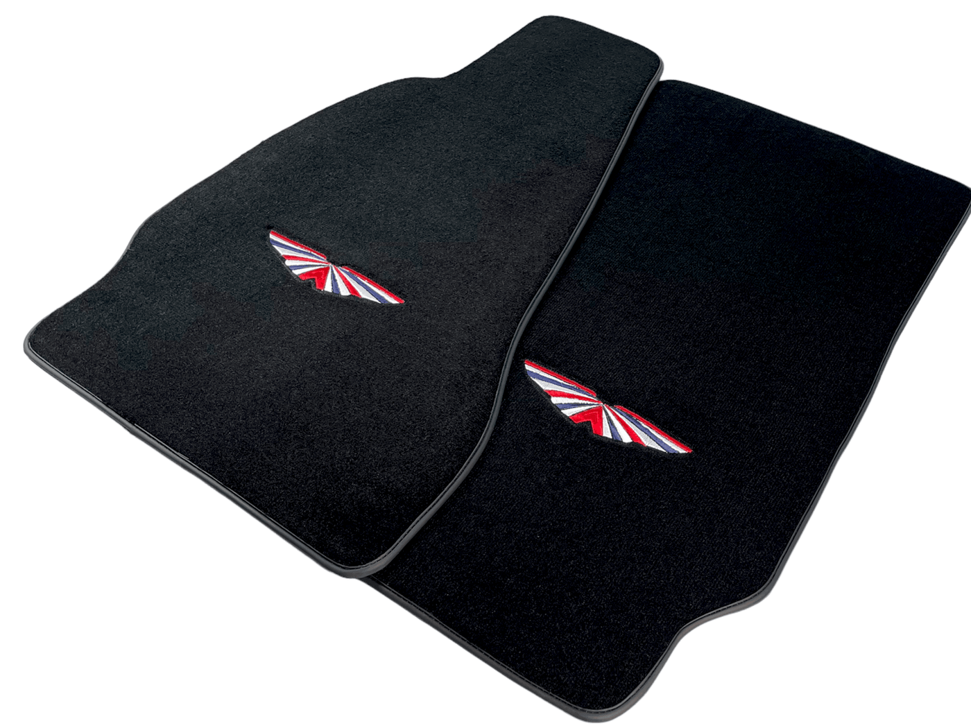 Black Floor Mats For Aston Martin Vanquish (2012–2018) Er56 Design - AutoWin