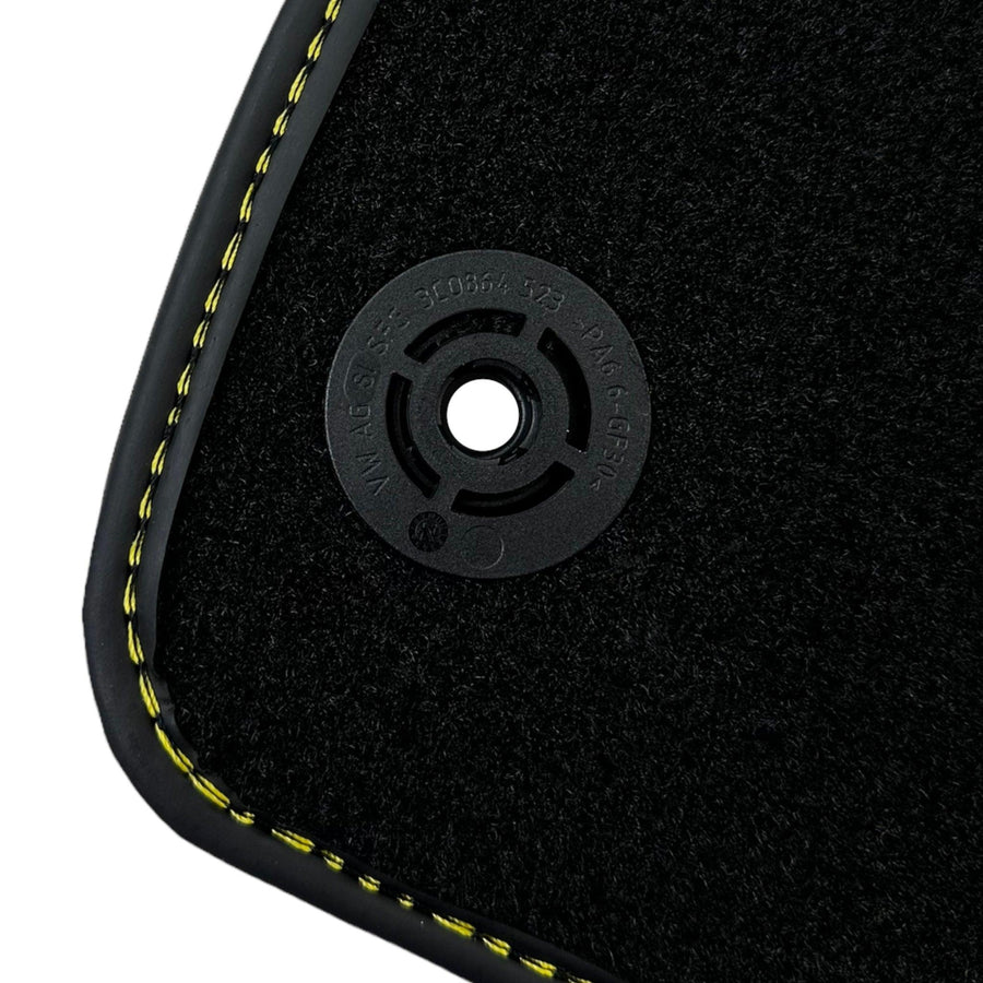 Black Floor Mats for Audi A3 2004-2012 5-door Sportback | Fighter Jet Edition - AutoWin