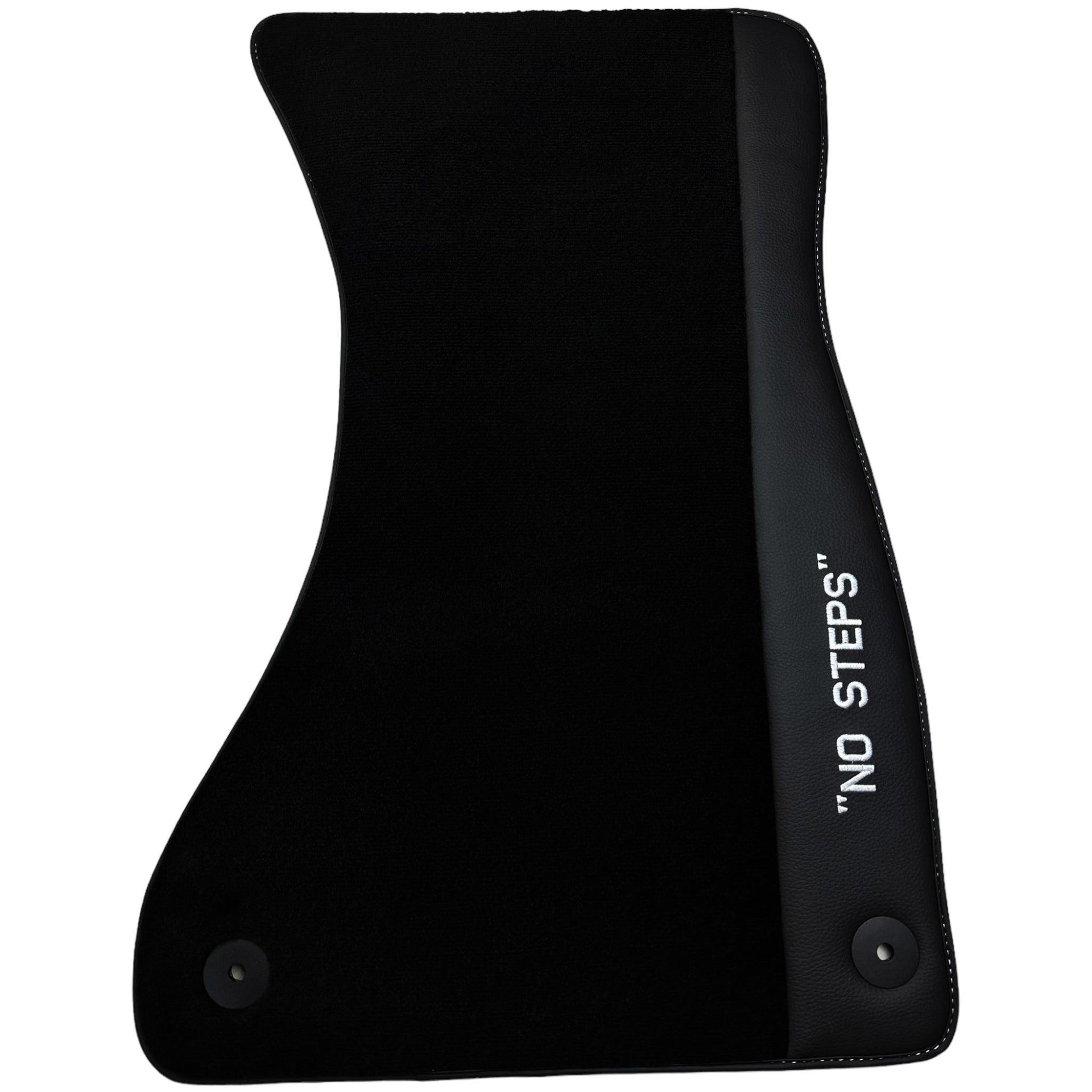Black Floor Mats for Audi A4 - B7 Sedan (2005-2008) | No Steps - AutoWin