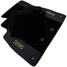 Black Floor Mats for Audi A5 - 8F7 Convertible (2009-2017) | Fighter Jet Edition - AutoWin