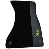 Black Floor Mats for Audi A6 - C6 Avant (2004-2008) | Fighter Jet Edition - AutoWin