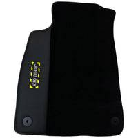 Black Floor Mats for Audi A6 - C6 Avant Long (2004-2008) | Fighter Jet Edition - AutoWin