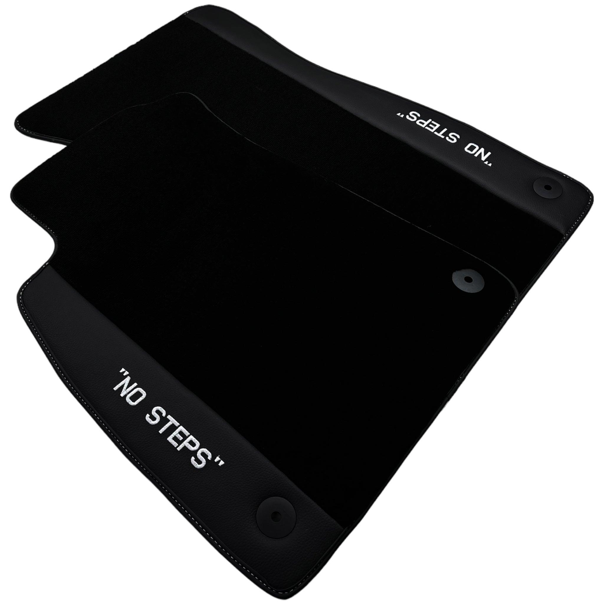 Black Floor Mats for Audi A6 - C7 Avant (2011-2018) | No Steps - AutoWin