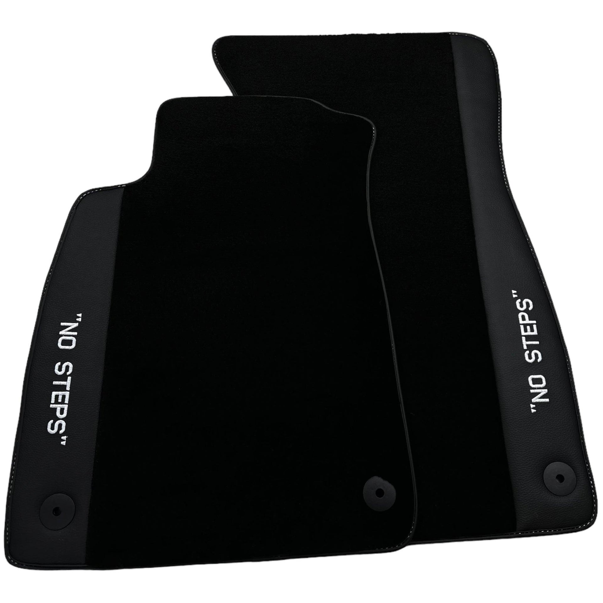 Black Floor Mats for Audi A6 - C7 Avant (2011-2018) | No Steps - AutoWin