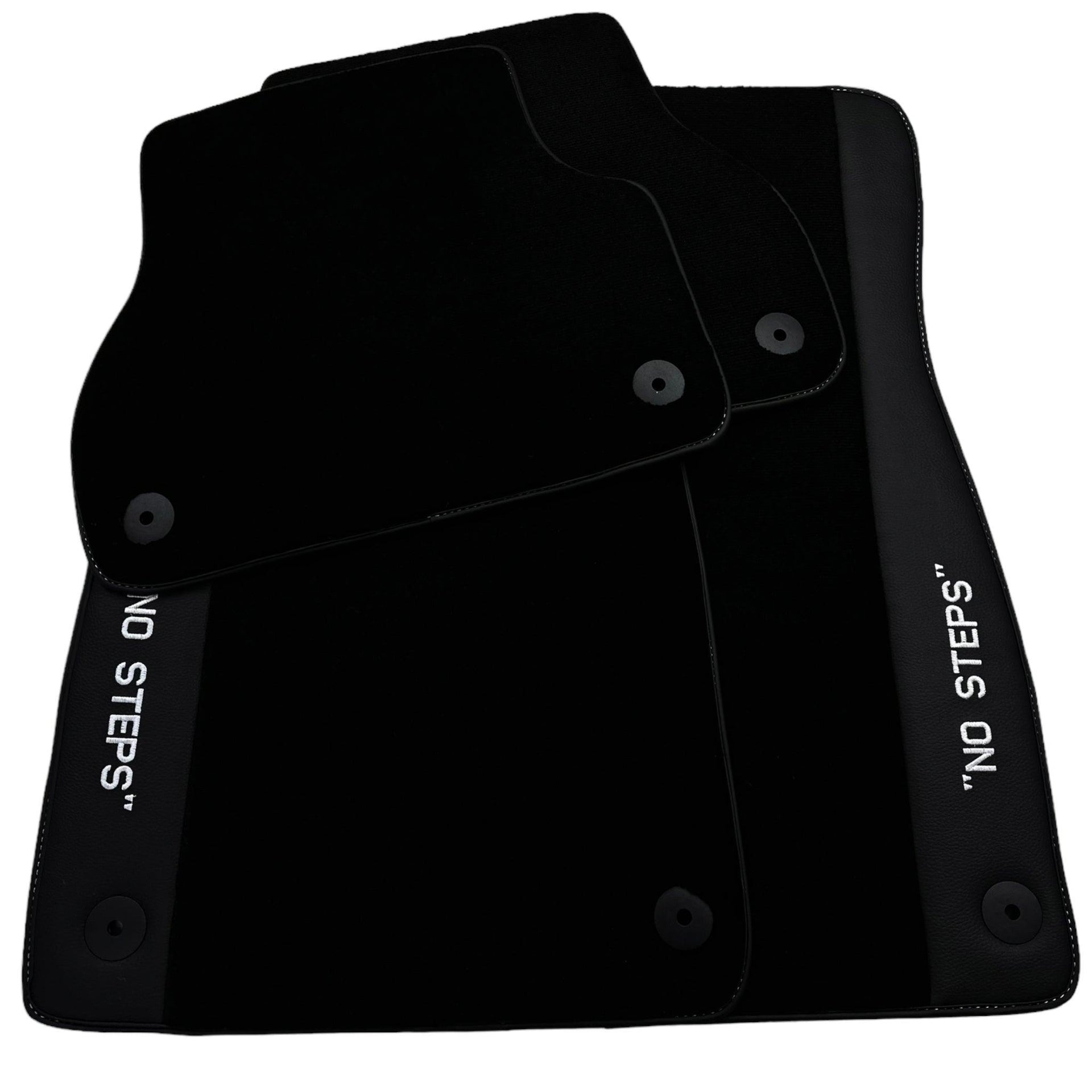 Black Floor Mats for Audi A6 - C7 Avant (2011-2018) | No Steps - AutoWin