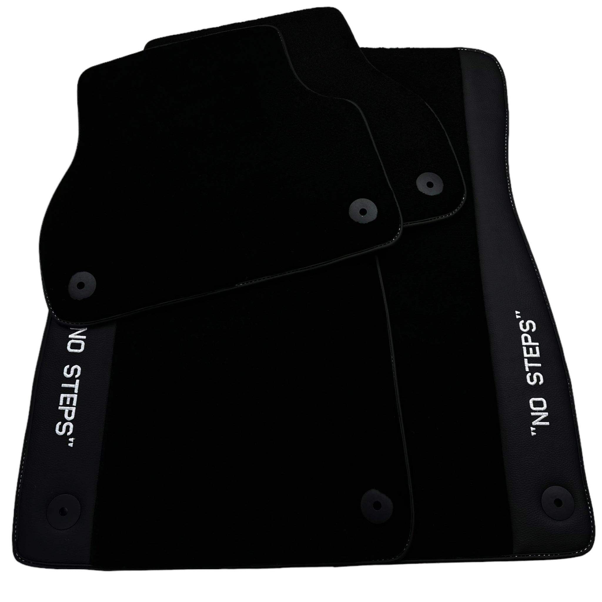 Black Floor Mats for Audi A6 - C7 Avant (2011-2018) | No Steps - AutoWin