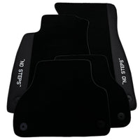Black Floor Mats for Audi Q5 8R Hybrid (2008-2017) | No Steps - AutoWin