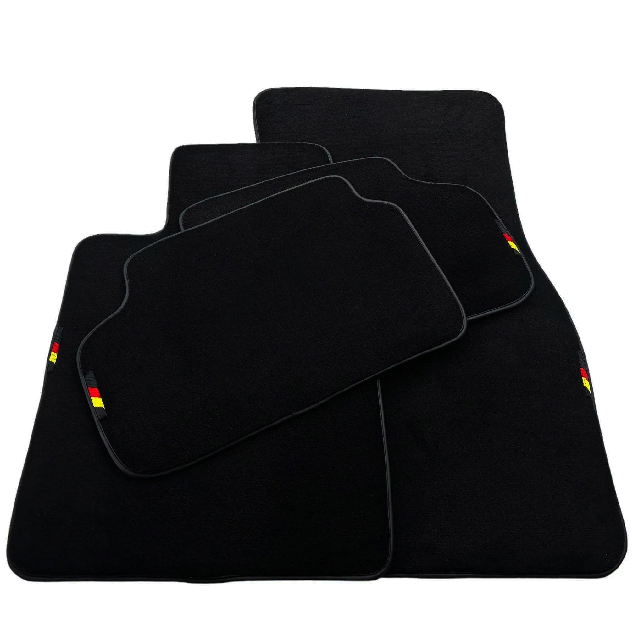 Black Floor Mats For BMW 3 Series E93 Germany Edition Brand - AutoWin