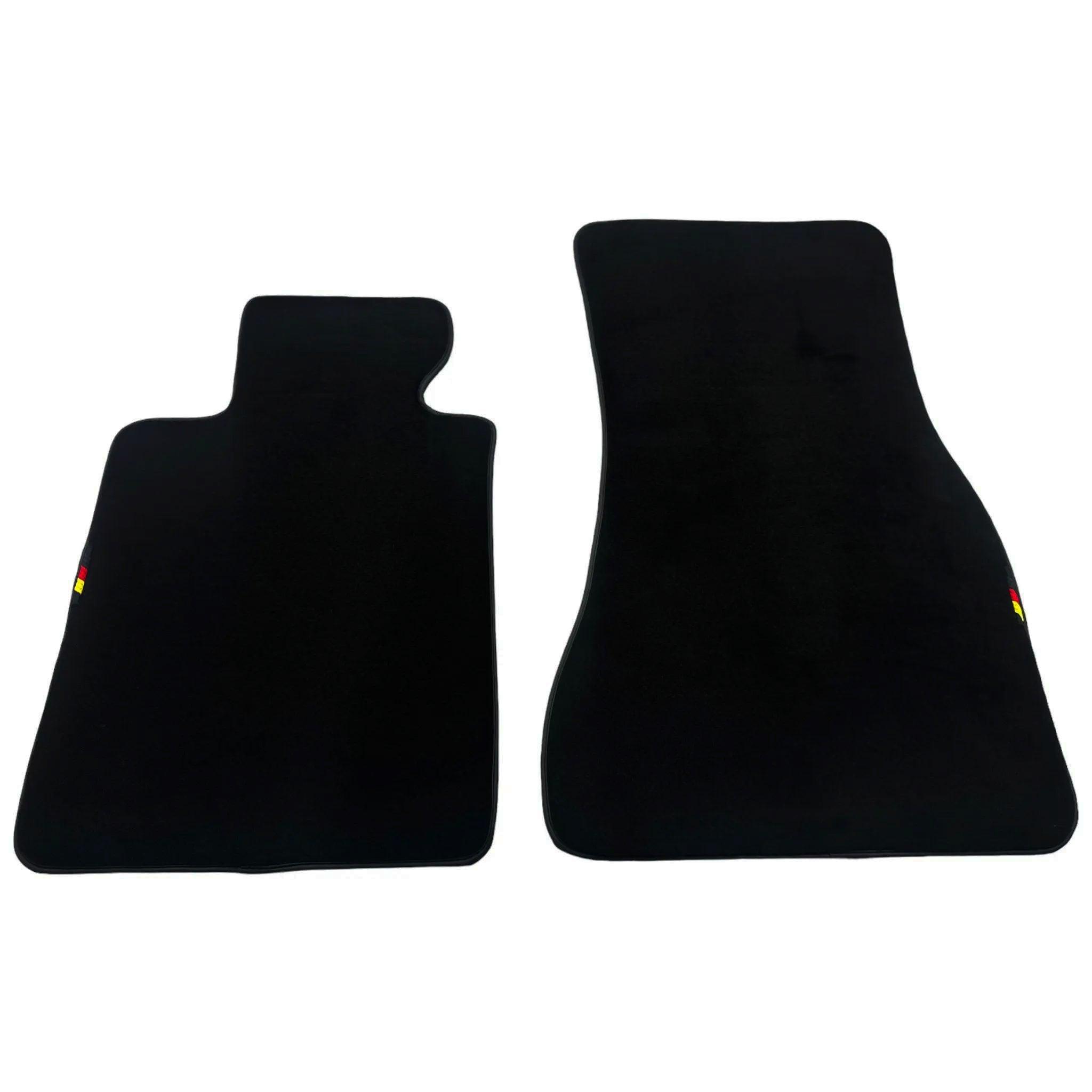 Black Floor Mats For BMW 3 Series E93 Germany Edition Brand - AutoWin
