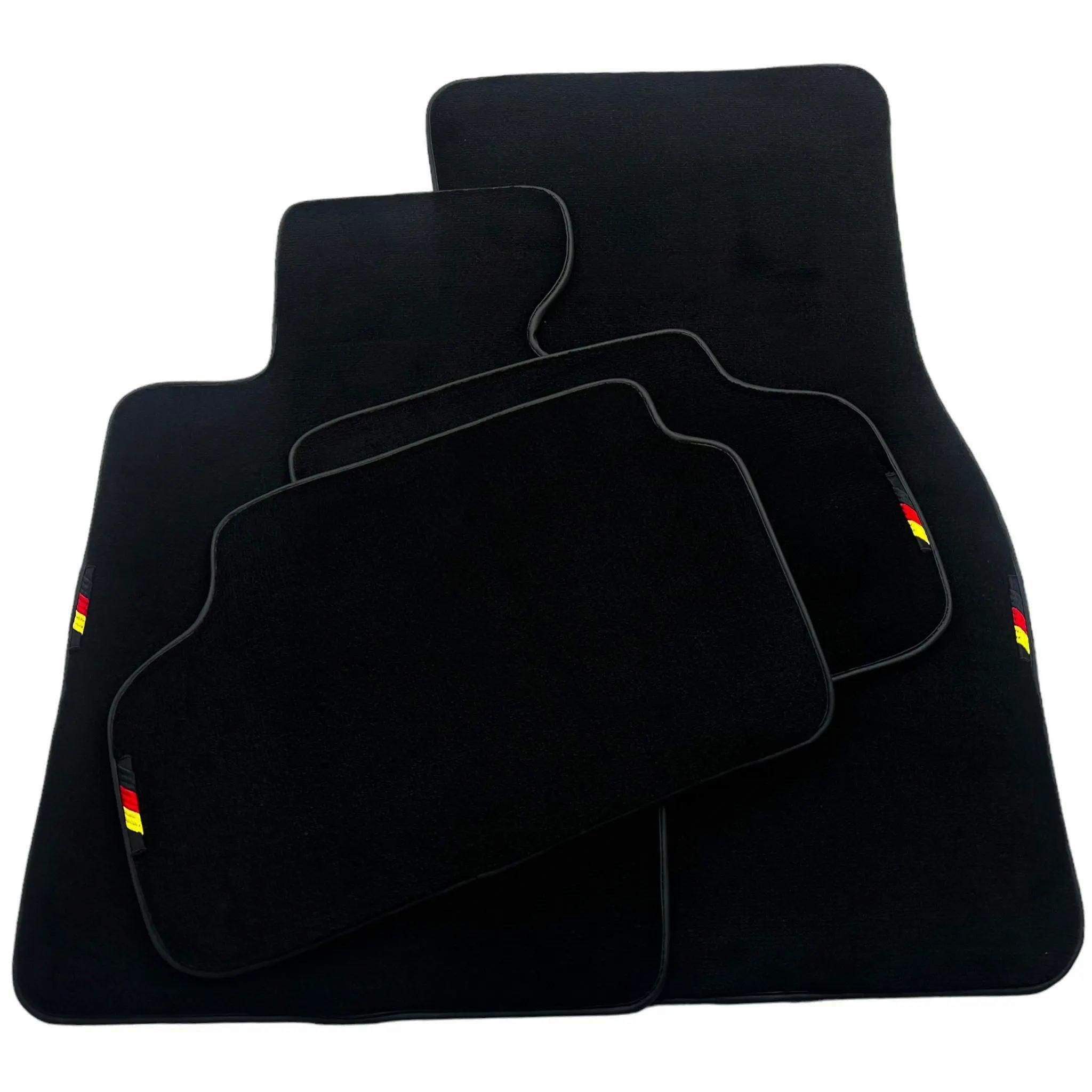 Black Floor Mats For BMW 3 Series E93 Germany Edition Brand - AutoWin