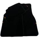 Black Floor Mats For BMW 3 Series E93 Germany Edition Brand - AutoWin