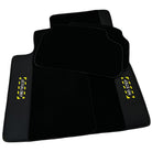 Black Floor Mats For BMW 3 Series E93 | Fighter Jet Edition Brand - AutoWin