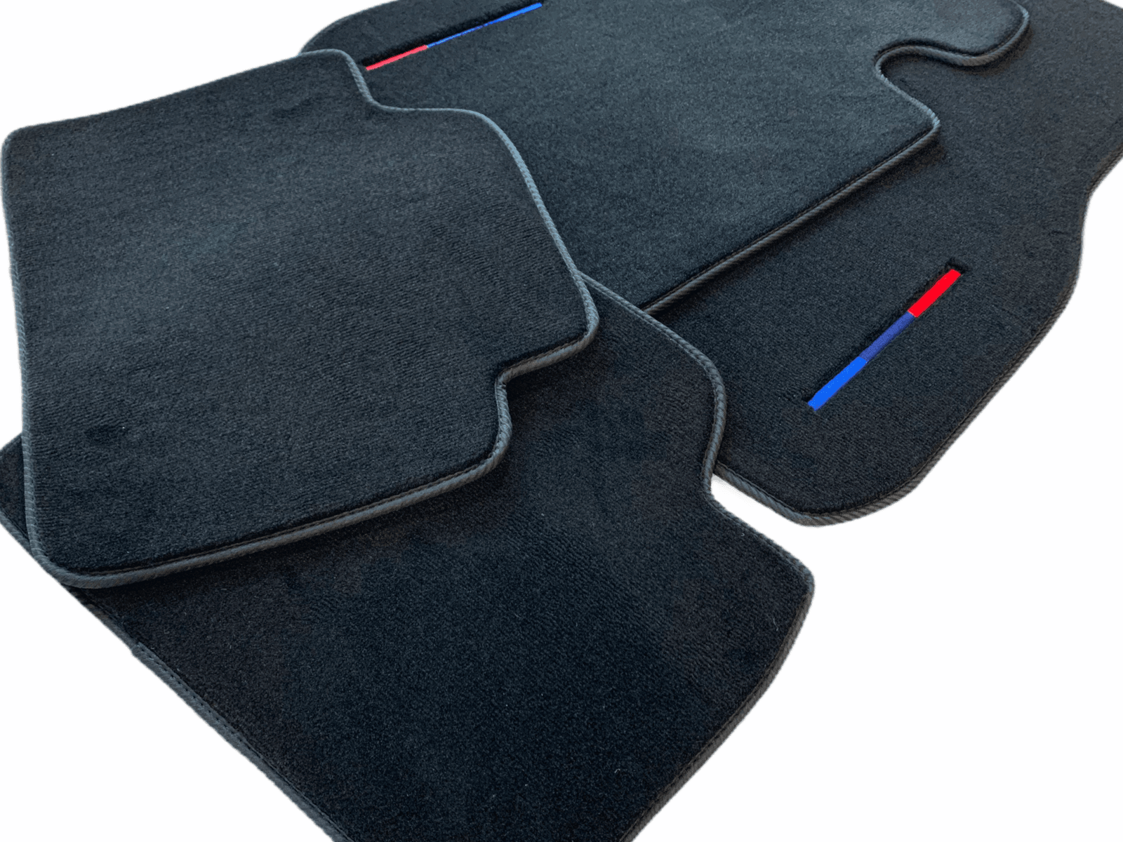 Black Floor Mats For BMW 3 Series E93 Tailored Set Perfect Fit - AutoWin
