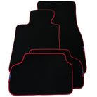 Black Floor Mats For BMW 3 Series F34 GT 2013-2020 | Red Trim - AutoWin