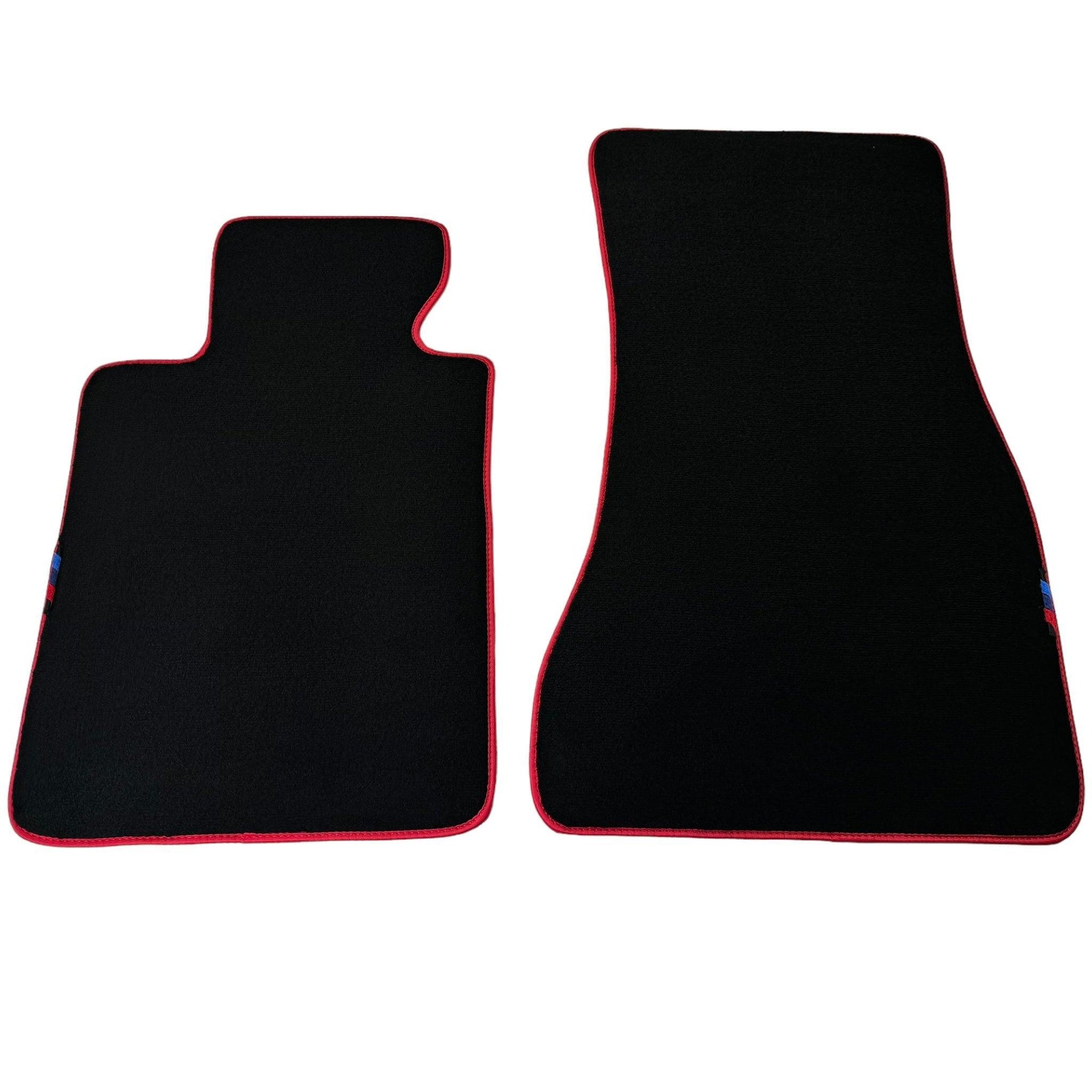 Black Floor Mats For BMW 3 Series F34 GT 2013-2020 | Red Trim - AutoWin