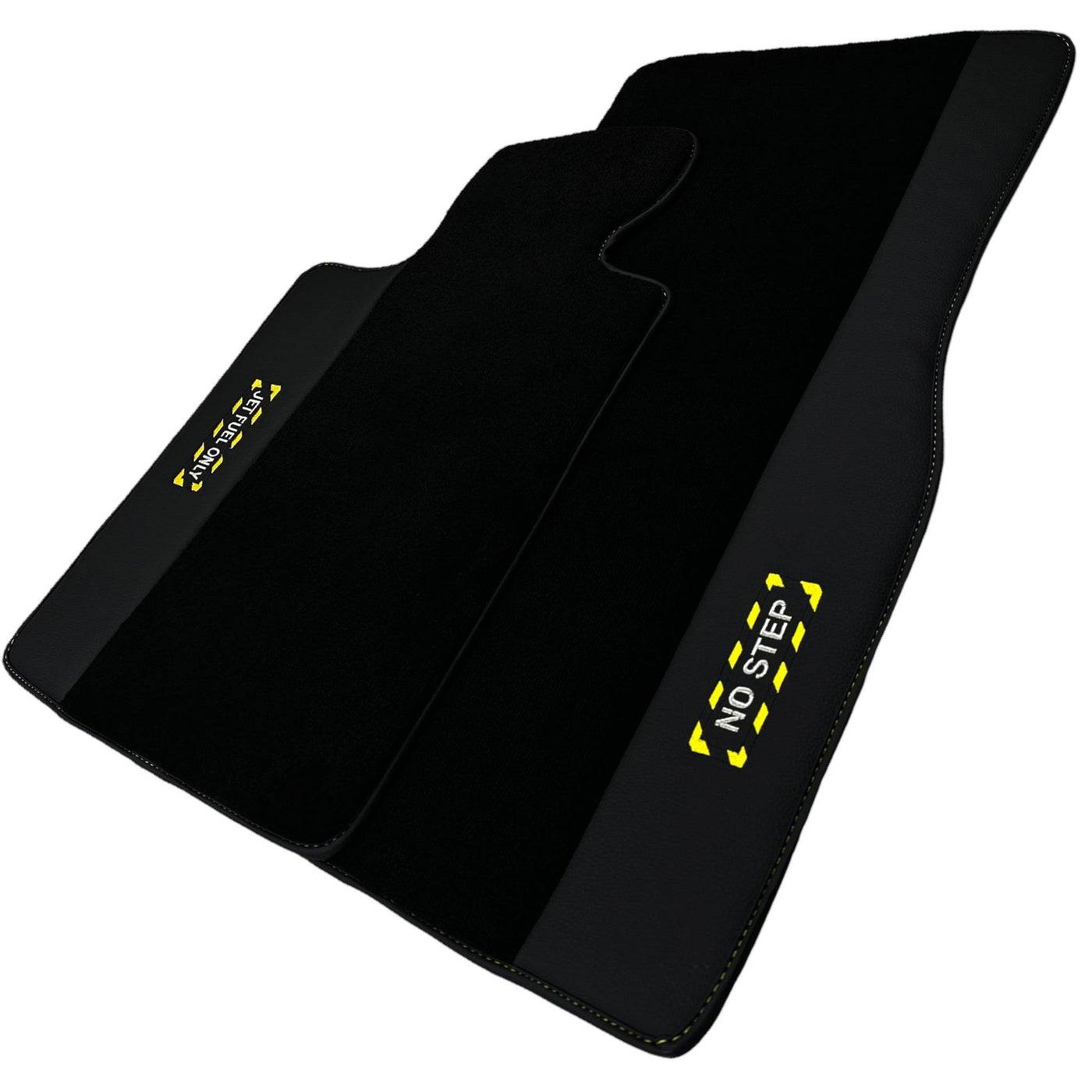 Black Floor Mats For BMW 4 Series F33 | Fighter Jet Edition - AutoWin