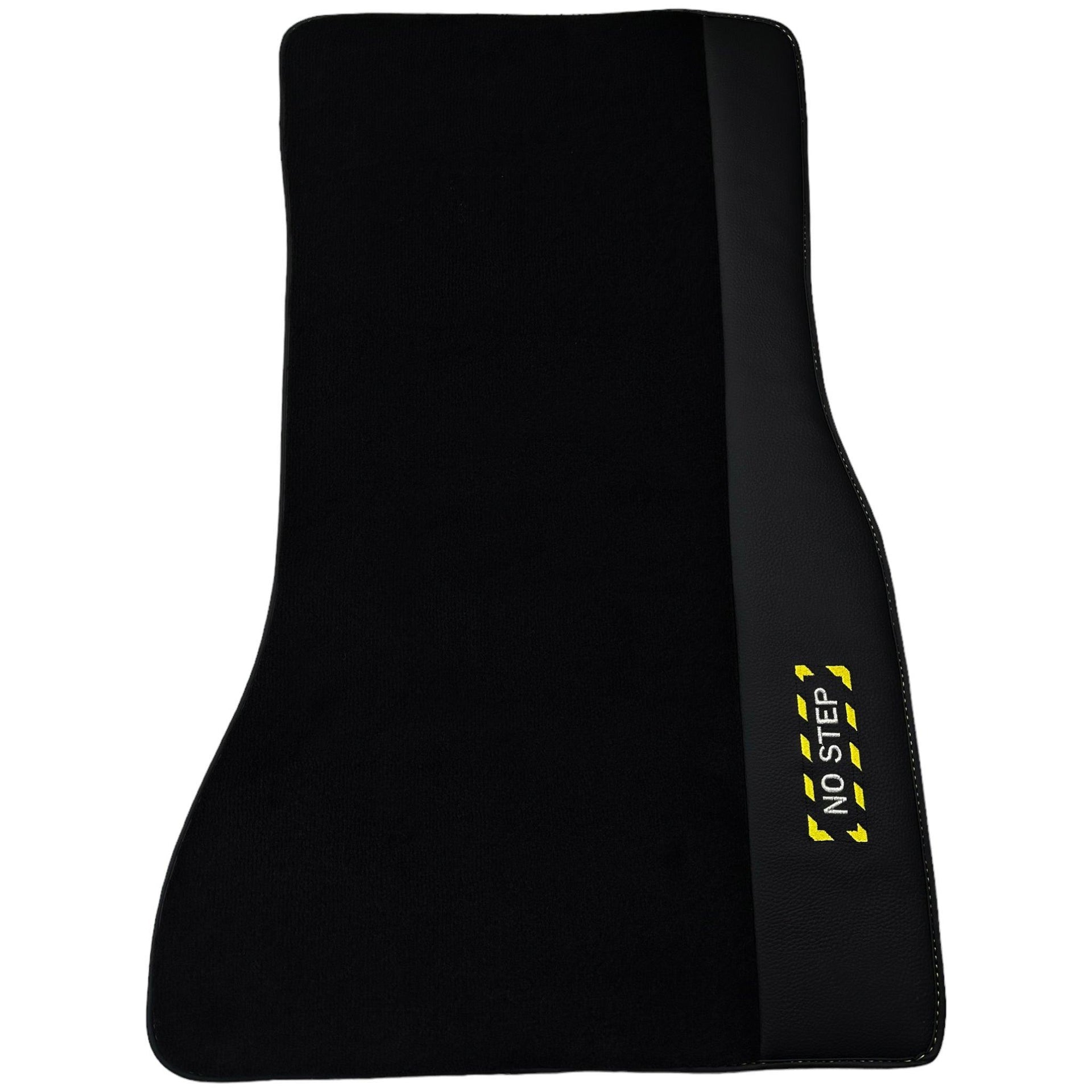 Black Floor Mats For BMW 5 Series E60 | Fighter Jet Edition - AutoWin