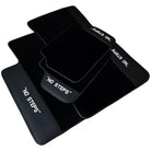 Black Floor Mats For BMW 5 Series F10 No Steps Edition - AutoWin