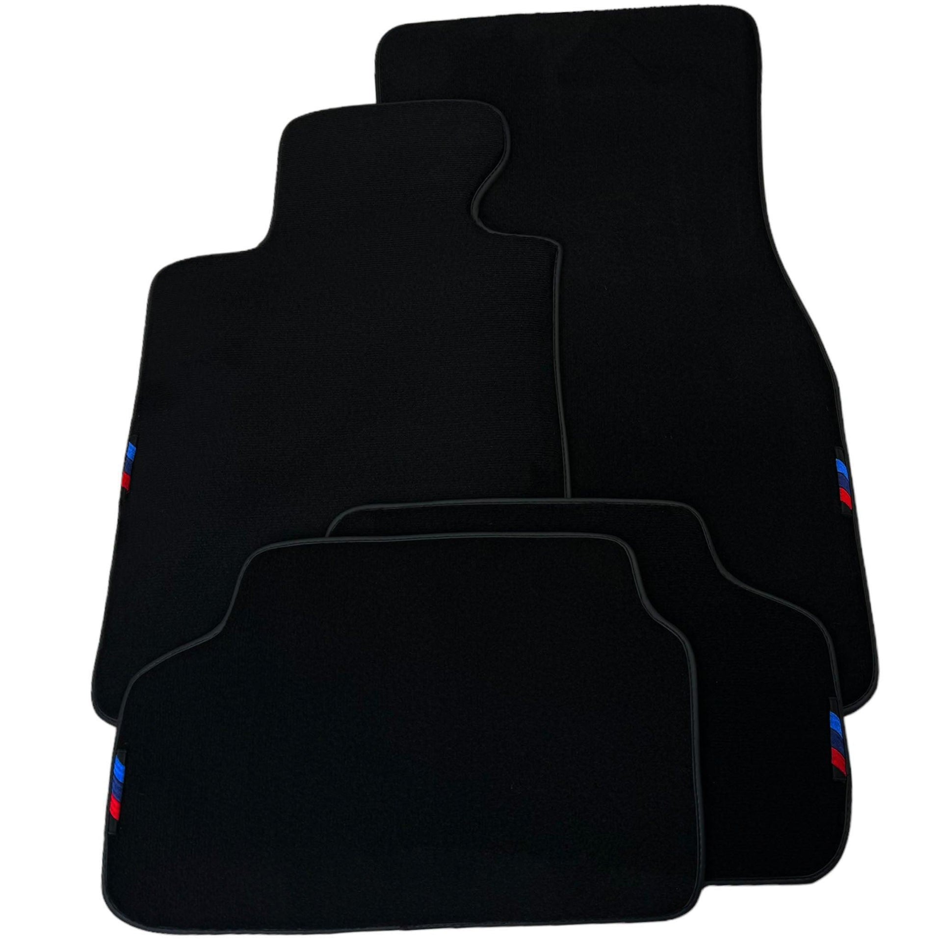 Black Floor Mats For BMW 7 Series E66 | Black Trim AutoWin Brand - AutoWin