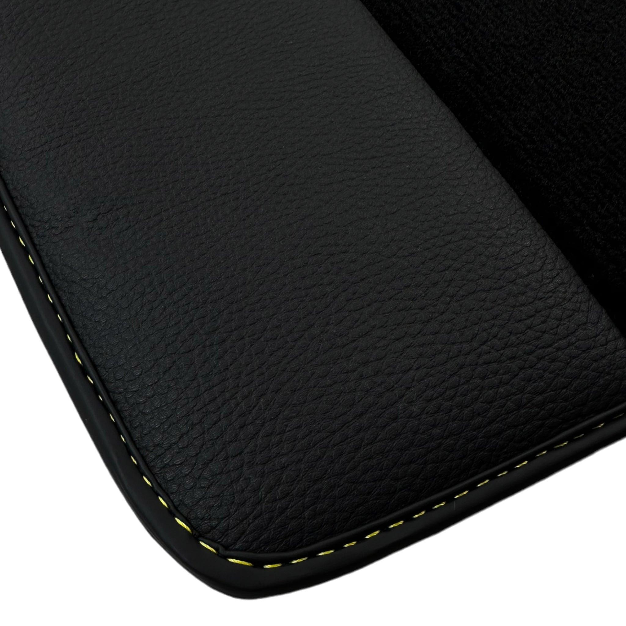 Black Floor Mats For BMW 7 Series E66 | Fighter Jet Edition AutoWin Brand - AutoWin