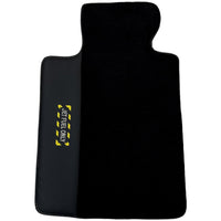 Black Floor Mats For BMW M5 Series F90 | Fighter Jet Edition AutoWin Brand - AutoWin