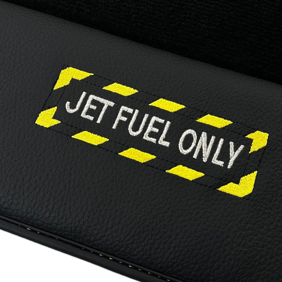 Black Floor Mats For BMW X4 Series F26 | Fighter Jet Edition - AutoWin