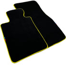 Black Floor Mats For BMW X5 Series E53 | Yellow Trim - AutoWin