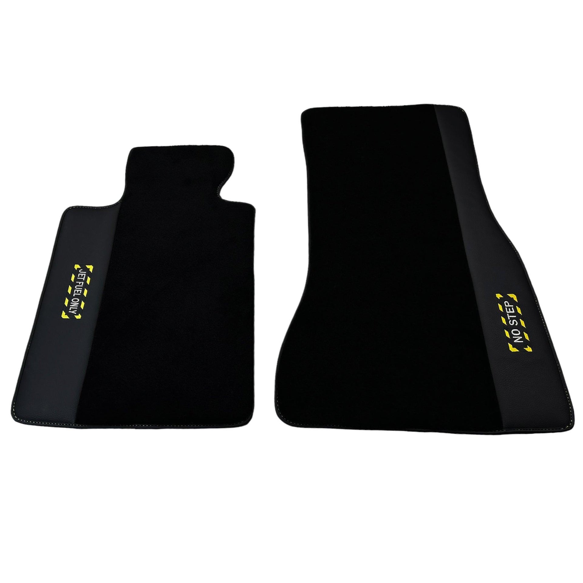 Black Floor Mats For BMW X5 Series F15 | Fighter Jet Edition - AutoWin