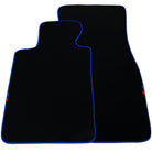 Black Floor Mats for BMW iX (2022-2024) | Blue Trim - AutoWin