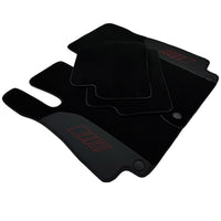Black Floor Mats For Mercedes Benz B-Class T245 (2005-2011) | AutoWin Edition - AutoWin