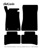 Black Floor Mats For Mercedes Benz C-Class S202 Estate (1996-2000) | Fighter Jet Edition - AutoWin