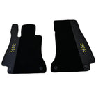 Black Floor Mats For Mercedes Benz CLK-Class C209 Coupe (2002-2009) | Fighter Jet Edition - AutoWin