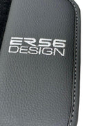 Black Floor Mats For Mercedes-Benz G Class 2019-2022 W463 With Leather Borders ER56 Design - AutoWin