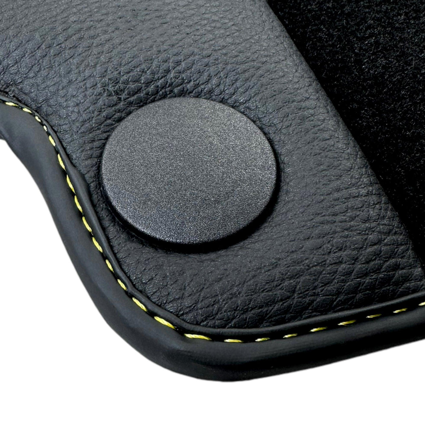 Black Floor Mats For Mercedes Benz GLC-Class X253 SUV (2015-2019) | Fighter Jet Edition - AutoWin