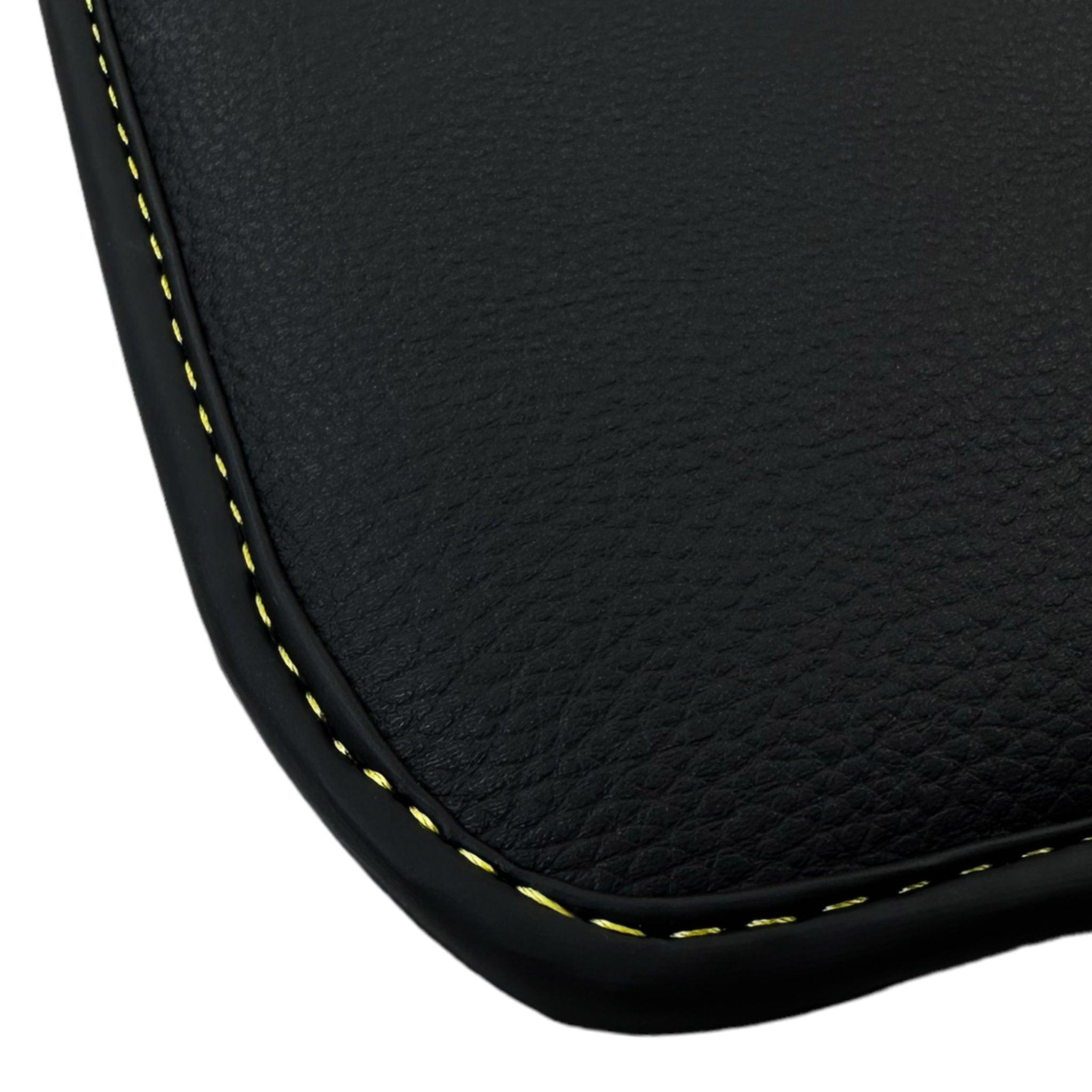 Black Floor Mats For Mercedes Benz GLE-Class C167 Coupe (2020-2023) | Fighter Jet Edition - AutoWin