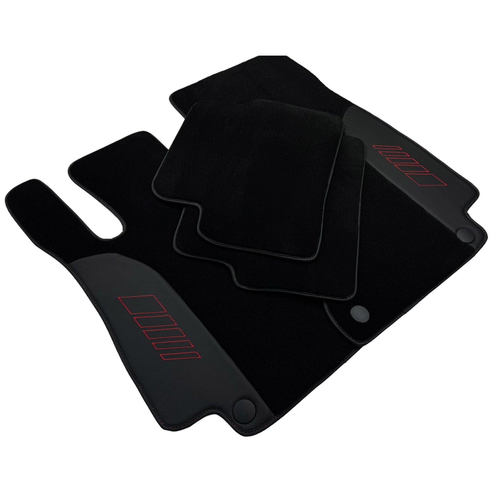 Black Floor Mats For Mercedes Benz R-Class W251 (2005-2013) Short Wheelbase | AutoWin Edition - AutoWin
