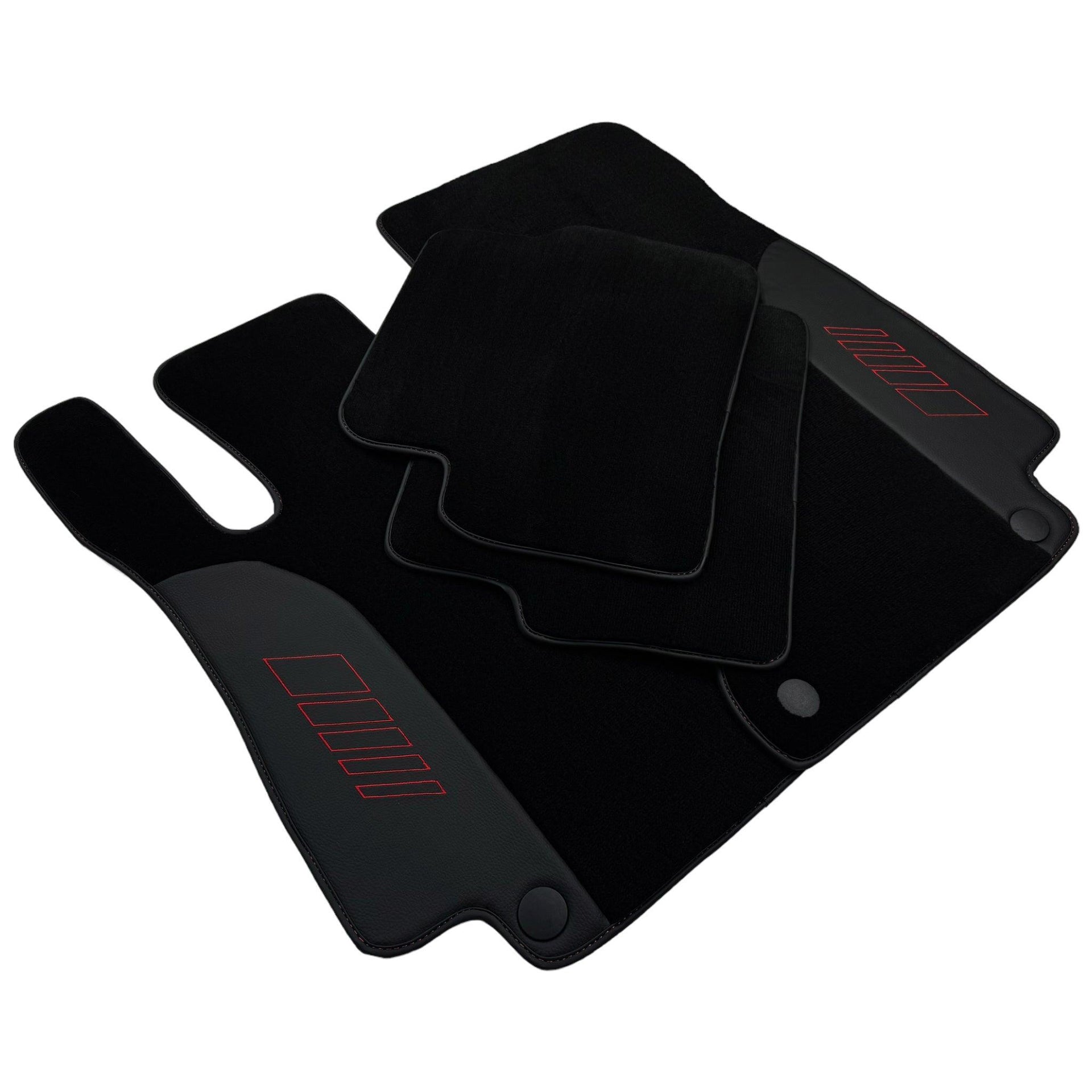 Black Floor Mats For Mercedes Benz R-Class W251 (2005-2013) Short Wheelbase | AutoWin Edition - AutoWin