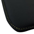 Black Floor Mats For Mercedes Benz X-Class W470 (2017-2023) | Fighter Jet Edition - AutoWin